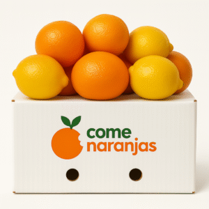 Caja Mixta 10 kg Mesa y 5 kg Limones