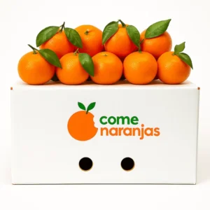 caja de mandarinas